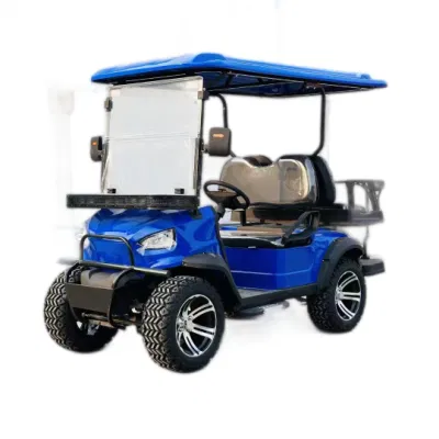 Chino personalizado barato 48V icono 4X4 evolución Eléctrica Golfs Carts Eléctrico 6 asientos 4seater Calle Legal para la Venta