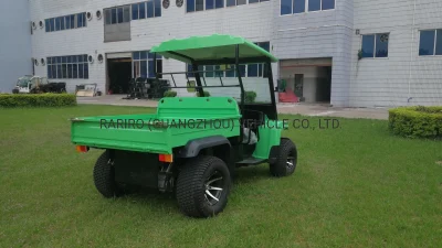 Utilitario ATV Farm Vehicle 2 asientos Electric Golf Cart Utility Vehículo