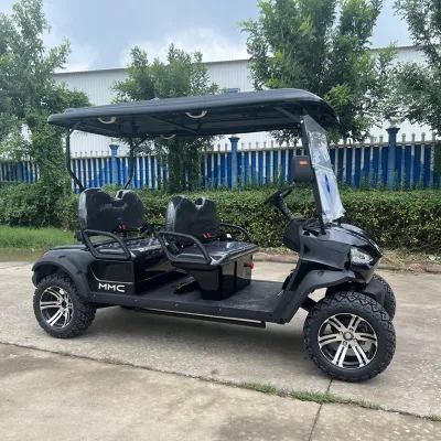 Best Utility 4 Soft seater 2 fila autobús turístico de lujo Precio de buggy fresco clásico con carrito de golf grande del espacio de almacenamiento