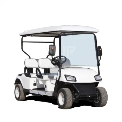 Ulela 4 Passenger Golf Car Dealer Steel Frame Golf Cart 6 asientos eléctricos de litio China 4 asientos Golf Car
