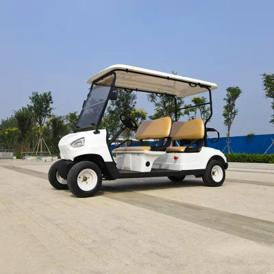 Yuanhai 6 asientos eléctricos Golf Carts precios baratos Buggy Car Para la venta Chinese Club Four Encerado Power Golf Cart