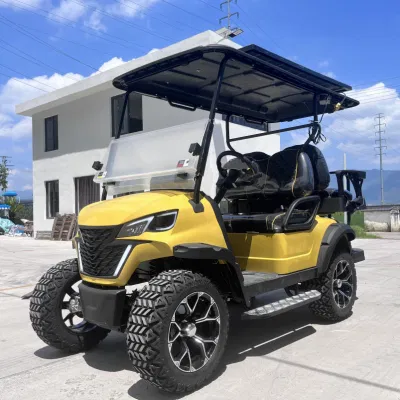 CE aprobado 4 asientos 2+2 batería eléctrico carrito de golf Para la venta