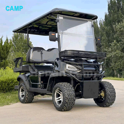 Campo 4 asientos de Golf eléctrico carros fuera de carretera Golf Buggy Con batería de litio