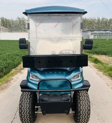 Carrito de golf de gasolina, todoterreno, utilitario, coche turístico de 4 ruedas, carrito de golf Recepción de fábrica del hotel