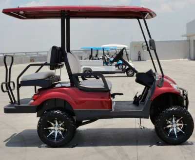 48V 4kw sistema de batería alimentado por cuatro pasajeros Buggy Car Precio Carro de Golf de Caza Eléctrica