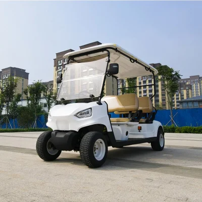 Yuanhai 6 asientos eléctricos Golf Carts precios baratos Buggy Car Para la venta Chinese Club Four Encerado Power Golf Cart