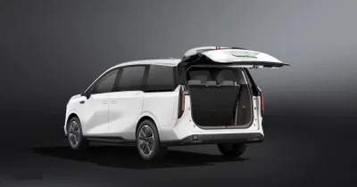 Acomodar siete personas vehículos de nueva energía coche eléctrico Maxus Dajia7