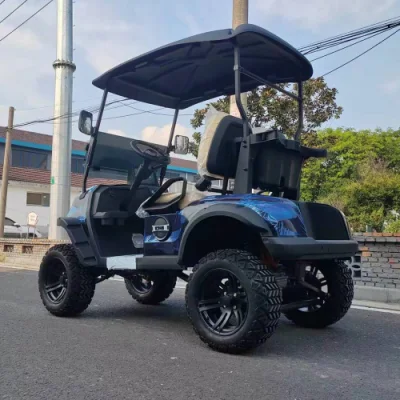 Nueva fábrica de diseño Direct 2 asientos levantado carrito de golf Caza Eléctrica Cochecitos LSV con CE DOT