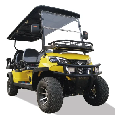 Carrito de Golf eléctrico 4seated Golf Buggy Sightseeing Bus off-Road 72vgolf Carro