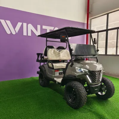 2023 New Design Street Legal Elevado eléctrico 2+2 seater Golf Carro