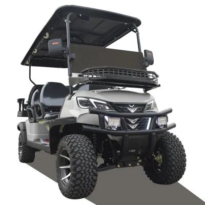 Carrito de Golf eléctrico 4seated Golf Buggy Sightseeing Bus off-Road 72vgolf Carro
