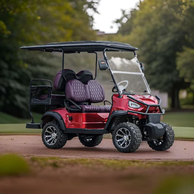 Mayorista Nuevo utilidad EV Golf Buggy Cart Dealers 2+2 pasajeros 4 navegantes baratos eléctrico motorizado Golf Cart Precio para Zona Aeropuerto de la fábrica todo terreno