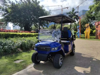 Coche de Golf de Caza Eléctrica con batería de litio 48V 100ah