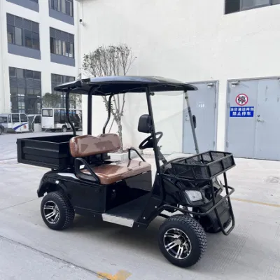 2 asientos vehículos utilitarios con cama cargo Long cargo Bed Utilidad eléctrica fuera de la carretera camión Golf Cart