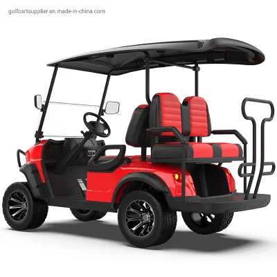 Aplicación de la tecnología de vehículos de carretera 2023 Nuevo Diseño Certificación CE LSV Kinghike Carrito de Golf eléctrico