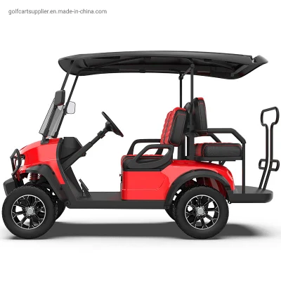 Aplicación de la tecnología de vehículos de carretera 2023 Nuevo Diseño Certificación CE LSV Kinghike Carrito de Golf eléctrico