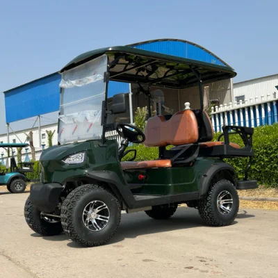 2023 New Chinese 5kw/7kw 4 Wheel 4 seater Golf Carts Kart de golf eléctrico