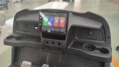 48/72V estilo exclusivo Aerfa Moda moderna 2023 Diseño completamente nuevo 4 asientos de turismo Bus Club coche eléctrico batería de litio Golf Carrito de caza con CE DOT
