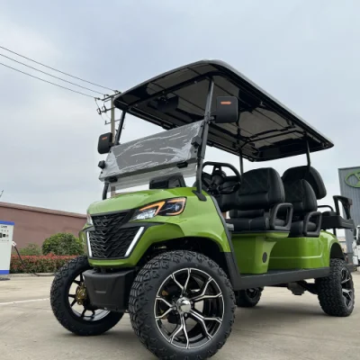 2023 Trending Nuevo producto llegada China personal Transporte eléctrico Golf Cart Ediciones Especiales Calle Legal Golf Cart