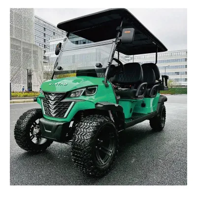 Wintao Golf Carts batería icono de lujo de golf eléctrico carrito eléctrico 6 plazas para Tours