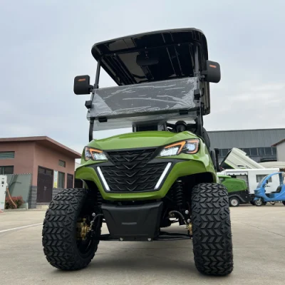 2023 Trending Nuevo producto llegada China personal Transporte eléctrico Golf Cart Ediciones Especiales Calle Legal Golf Cart