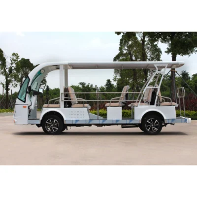 Hoteles y Parques Turísticos autobuses de visita turística eléctricos de 11 plazas En lugares escénicos