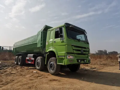 Los nuevos empleados Sinotruck HOWO Rueda 12 Dumper Truck 8X4 371CV 375HP 30ton ton ton volquete de 50 de 80 camiones de carga de remolque del camión volquete para África de la utilidad de venta