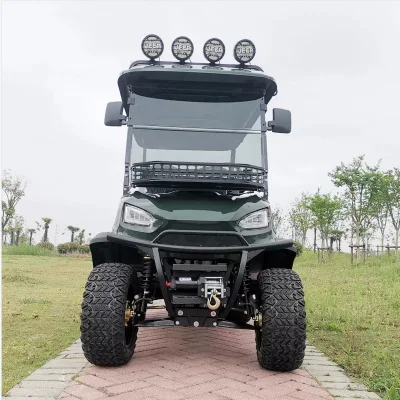 Nuevo chino 2023 Motor de 4000W 48V de 4 ruedas 4 Plazas Los carritos de Golf Golf eléctrico Kart