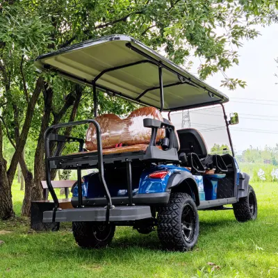 Motor chino 48V / 72V levantado de litio de 6 plazas Carro de Golf Club Car para adultos