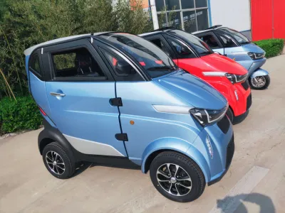 Potente 60V4000W coche eléctrico de la policía con asiento 2