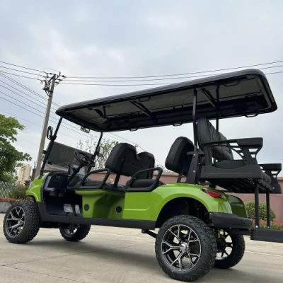 2023 Trending Nuevo producto llegada China personal Transporte eléctrico Golf Cart Ediciones Especiales Calle Legal Golf Cart