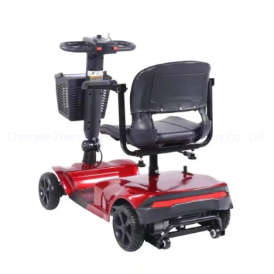 China eléctrico plegable movilidad Scooter para adultos discapacidad Scooter eléctrico Movilidad eléctrica 4 rueda inhabilitada