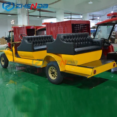 Calle Legal 8 asientos Oldtimer Antique Classic Golf Cart Para VIP