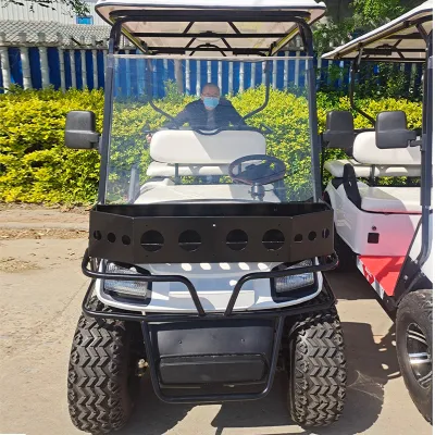 Mini Scooter off-Road 6 Volt Electric Golf Cart 48/72 asientos Carrito de Golf eléctrico fuera de camino Hunting Vans Utility Vehicle
