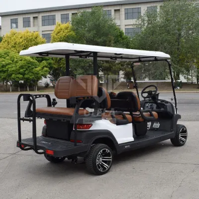 Ulela Custom Golf Cart Fabricantes rueda trasera Drive Golf Cart 6 asientos China 10 asientos E Cart Golf Cart