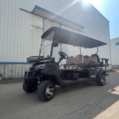 6 navegantes Small Cart Agriculture Factory Transporte Aeropuerto Caza todo Terrain Battery Power Sport Club Car modificado Custom Cool Electric Carrito de Golf Mini Car
