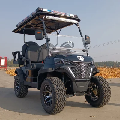 Nueva edición Deluxe 60V 72V+2 4 asientos MD2 Electric levantada Carrito de Golf evolución Caza Buggy Golf Carts