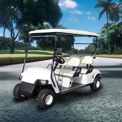 Alimentación de gran volumen de estilo occidental, el deporte modificado rápidamente los carritos de Golf en venta 4 asientos