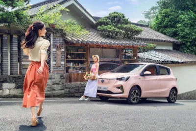Changan Benben E-Star 2023 Pure Electric 5 puertas 5 asientos minicar Adulto Mini Car velocidad máxima 101km/H