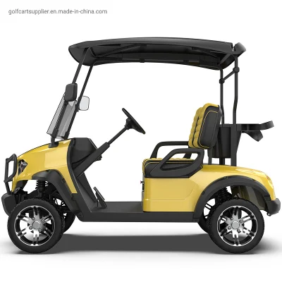 2022 Nuevo diseño de la Llanta de aleación de aluminio eléctrica Bastidor de acero de 2 asientos la certificación CE Kinghike carro de golf