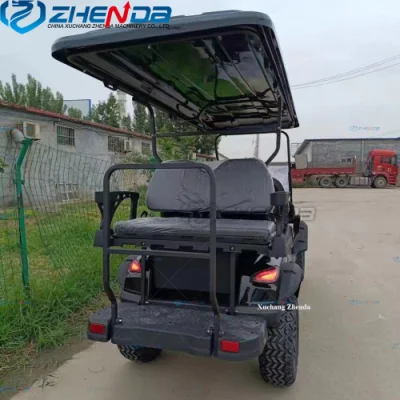 El chino 48V, bajo precio barato de asiento eléctrica de 2 estrellas utiliza paneles solares personalizados Precio venta de carros de golf cochecito de golf eléctrico
