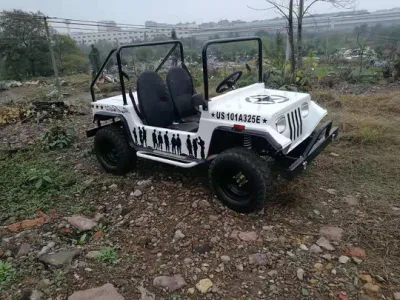 125cc gasolina Mini Jeep Cool carro de golf off road Alquiler de Quad ATV