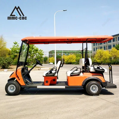 Los asientos de nuevo de 6 M4+2 M6 de fábrica China Custom Club batería de coche caza operado carritos de Golf Golf BUGGY ELÉCTRICO