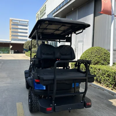 China New 4 People Golf Cart 72V Electric Hunting Cart Para la venta