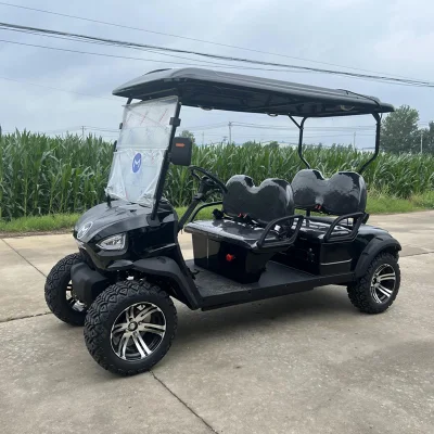 Best Utility 4 Soft seater 2 fila autobús turístico de lujo Precio de buggy fresco clásico con carrito de golf grande del espacio de almacenamiento