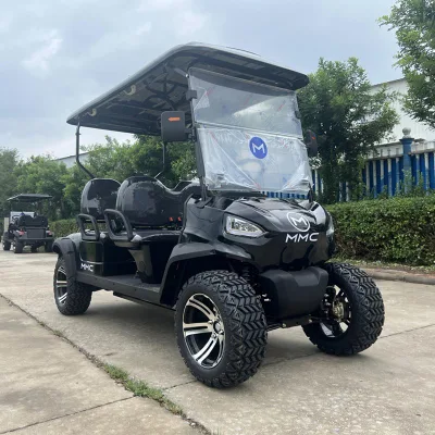 Best Utility 4 Soft seater 2 fila autobús turístico de lujo Precio de buggy fresco clásico con carrito de golf grande del espacio de almacenamiento