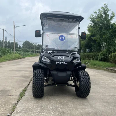 Best Utility 4 Soft seater 2 fila autobús turístico de lujo Precio de buggy fresco clásico con carrito de golf grande del espacio de almacenamiento