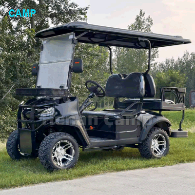 Campo 4 asientos de Golf eléctrico carros fuera de carretera Golf Buggy Con batería de litio