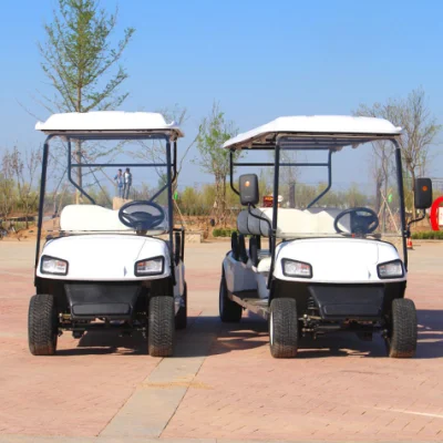 Tenga mercancías listas 2+2 carretera fuera de ruedas Nuevo fuera de carretera Eléctrico 2X2 4 plazas eléctrico Golf Carro a la venta