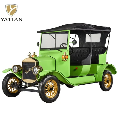 2024 Nuevo estilo de Modelo para 4 asientos exclusivos de fábrica derecha Recorrido turístico Bus Club Cart Electric Golf Cart